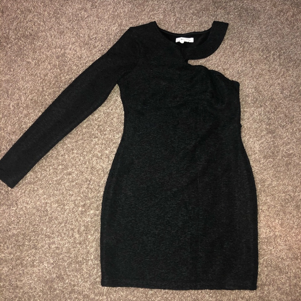 One sleeved BCBG bodycon dress